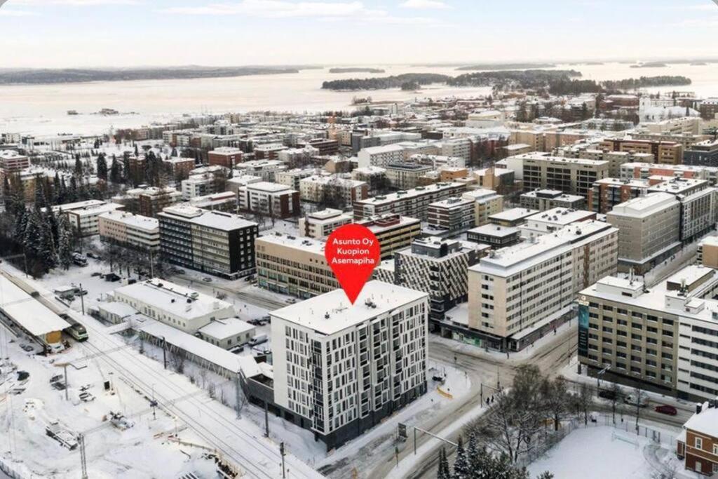 Apartment Near The Train Station, Free Parking &Netflix Kuopio Bagian luar foto