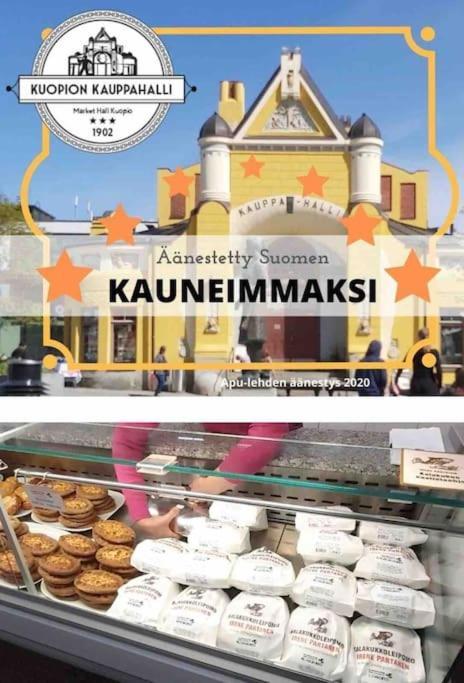 Apartment Near The Train Station, Free Parking &Netflix Kuopio Bagian luar foto